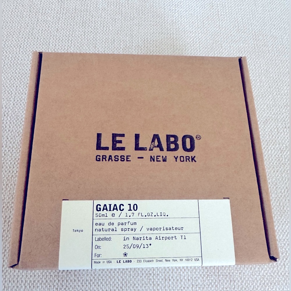 🔥SOLD🔥SEALED Le Labo Gaiac 10 Tokyo City Exclusive